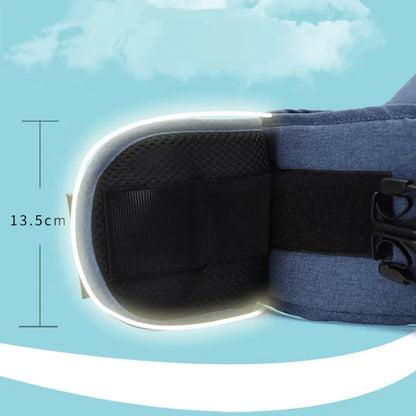Adjustable Baby Carrier Hip Seat - Infant Waist Belt Sling & Ergonomic Baby Backpack