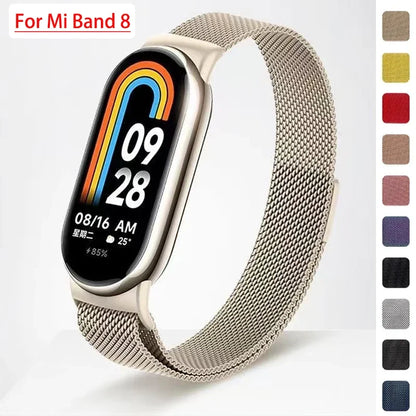 Milanese Loop Strap for Xiaomi Mi Band 8 NFC & Mi Band 9 – Replacement Bracelet Accessory