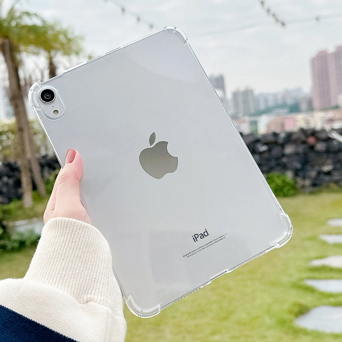 Clear Soft iPad Case - Protective Cover for iPad Air, Pro, Mini and 10th Generation Models