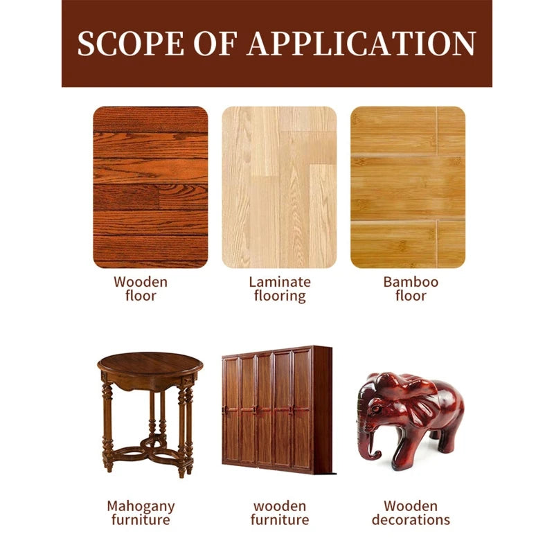 Solid Furniture Polishing Seasoning — Waterproof Care and Maintenance Cleaner