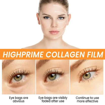 Collagen Eye Mask – Wrinkle Removal, Firming & Moisturizing Patches with Hyaluronic Acid for Smooth Eye Skin