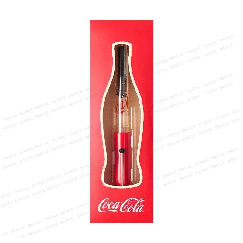 KACO Coca-Cola Retro Fountain Pen - EF Fine Point Ink Pen for Calligraphy, Writing & School Supplies