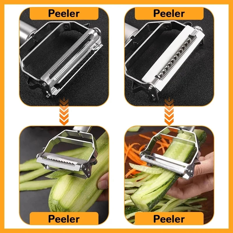 Whirlwind Potato Spiral Cutter – Creative Vegetable Slicer & Potato Tower Maker for Kitchen