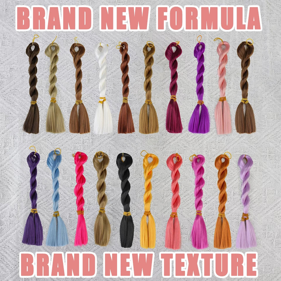 60cm Milk Silk BJD Doll Wig Hair - Reborn Doll Hair for 1/3, 1/4 & 1/6 Dolls