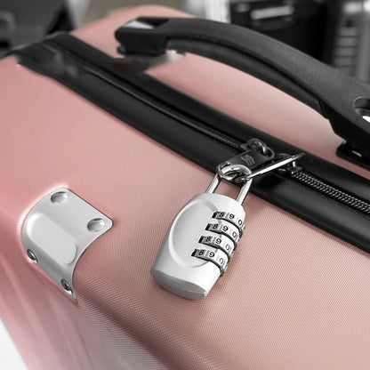 Popular 4-Digit Combination Padlock – 6-Color Anti-Theft Gym Locker & Luggage Safety Lock (Zinc Alloy)