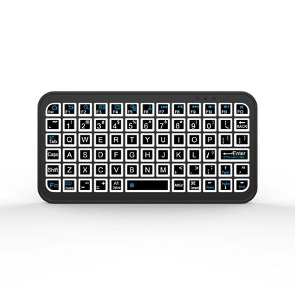 Mini Wireless Bluetooth 5.2 Keyboard – 5-Inch English Backlit Rechargeable Keyboard for PC & Android TV Box