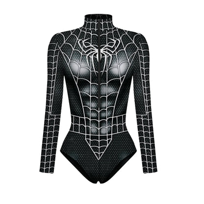 2024 New Superhero 3D Print Bodysuit – Superman , Spiderman & Iron Man Cosplay Costume for Men & Women Adults