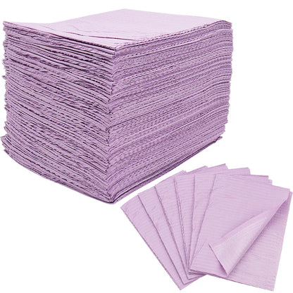 125PCS Disposable Tattoo & Nail Table Covers – Waterproof Cotton Plush Paper Pad for DIY Nail Art & Beauty Tools