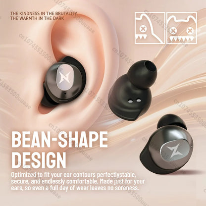ZOMBIES CAT B12 Bean Wireless Earbuds - Bluetooth Sports Earphones with Deep Bass and Sport Lanyard