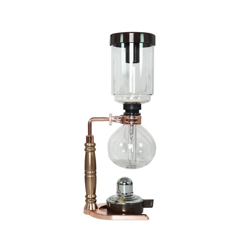 Siphon Coffee Maker Set - 3/5 Cups High-Quality Coffee Kettle, Barista-Grade Brewing Pot, Essential Coffee Accessories for Coffee Enthusiasts