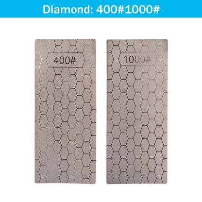 Diamond Sharpening Stone Bar | Knife Sharpener Whetstone for Grinding & Honing | No Base
