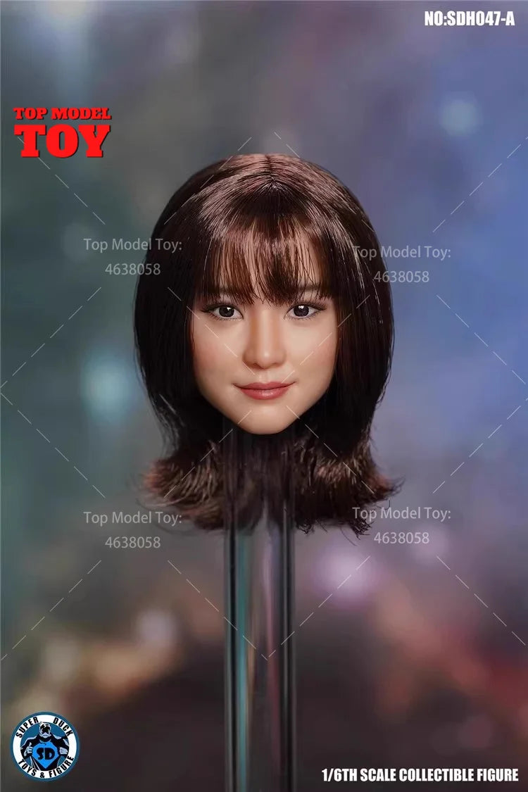 SUPER DUCK 1/6 Scale Beauty Head Sculpt — SDH018/024/027/028/030/032/042 for 12" TBL PH JO Action Figures