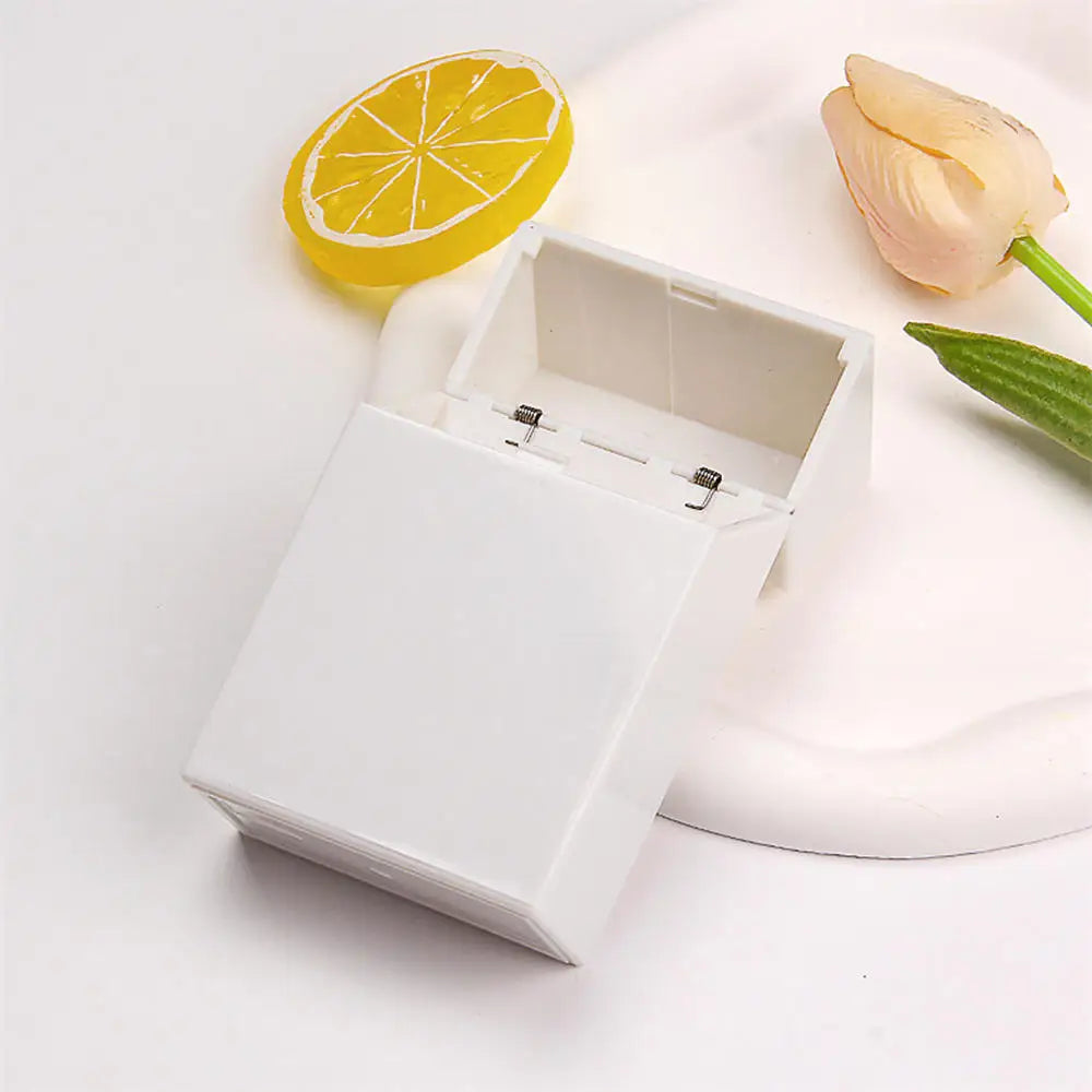Kpop Photocard Storage Box – Transparent Acrylic Photo Card Organizer with Compartments Flip Case Protector
