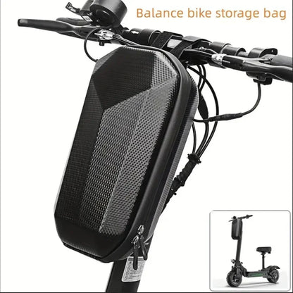 Premium EVA Hardshell Electric Scooter Bag - Waterproof, Front-Mounted, Secure-Fit, Ideal for Commuters and Adventurers