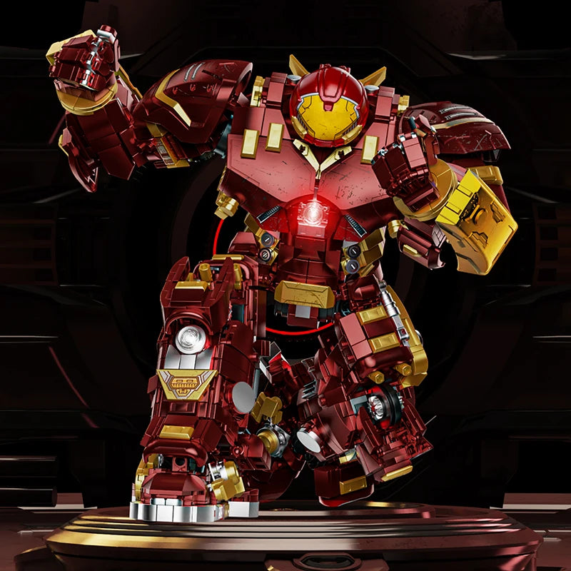 2700+PCS Iron Heroes Building Blocks Set – Action Figure Mech Buster DIY Brick Collectible Model Kit for Kids, Boys & Adult Toy Gift Set