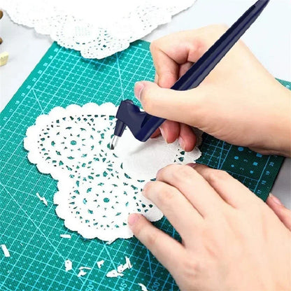 360° Rotating Scrapbooking Paper Cutter – Craft Cutting Tool & Precision Paper Knife Pen