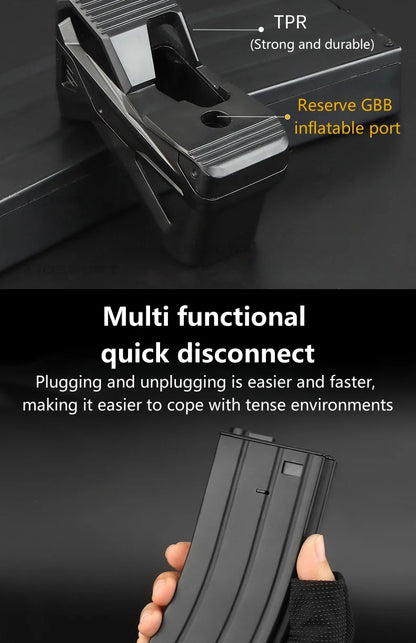 Multi-Functional Quick Pull Rubber Cover — Fixed Accessories for Camping, Outdoor & CS Equipment