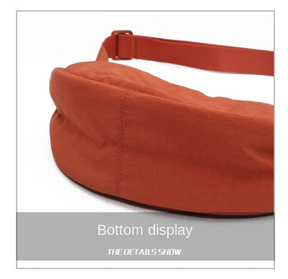 Casual Nylon Hobo Crossbody Bag for Women – Shoulder, Half Moon, Tote Travel Shopper & Purses