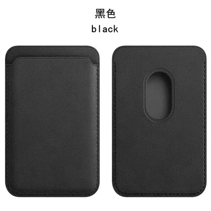 MagSafe Magnetic Leather Card Holder Wallet Case for iPhone 15, 14, 13 & 12 Pro Max Series