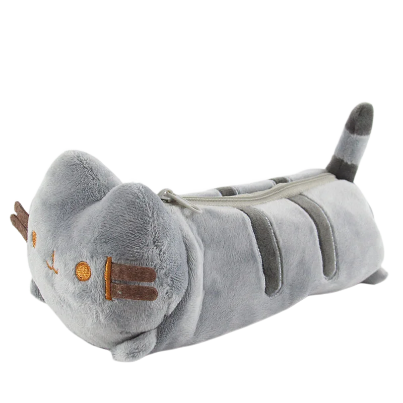 Cute Pusheen Cat Pencil Case - Large-Capacity Cartoon Stationery Organizer, Multipurpose Travel and Cosmetic Storage Pouch, Gift for Students
