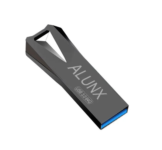 ALUNX USB 3.0 Flash Drive – 4GB/8GB/16GB/32GB/64GB/128GB Metal USB Pendrive Memory Stick