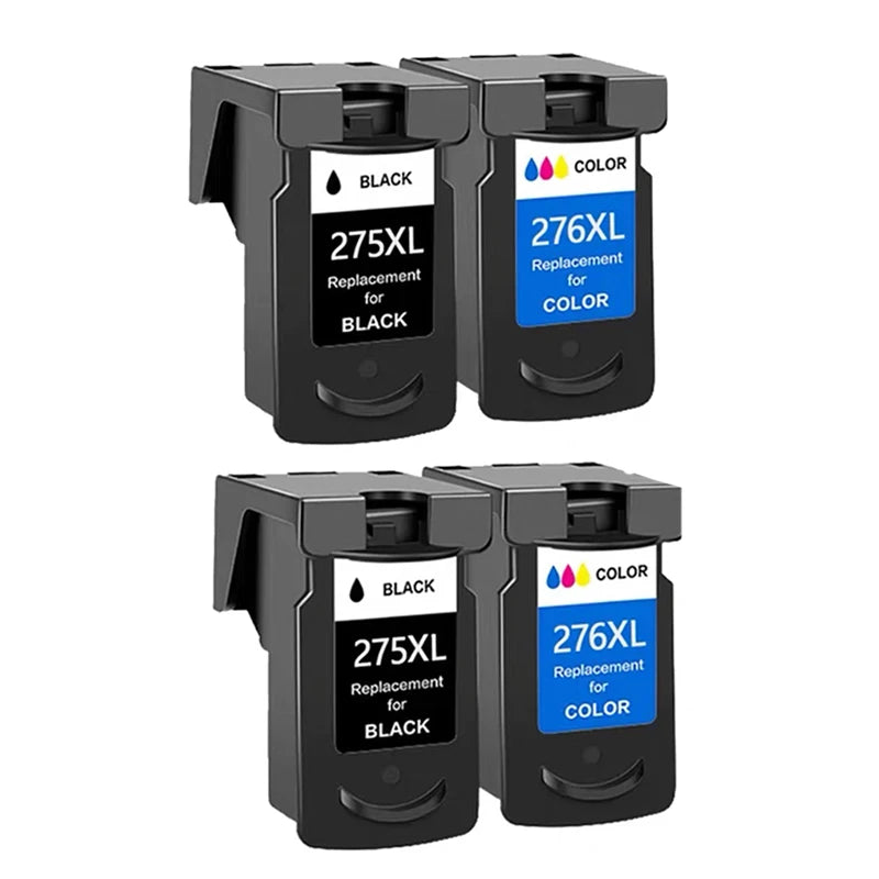 PG-275 / CL-276 XL Ink Cartridge for Canon PIXMA – Compatible Replacement Ink for TR4720, TR4722, TR4700, TS3520 & TS3522 Printers