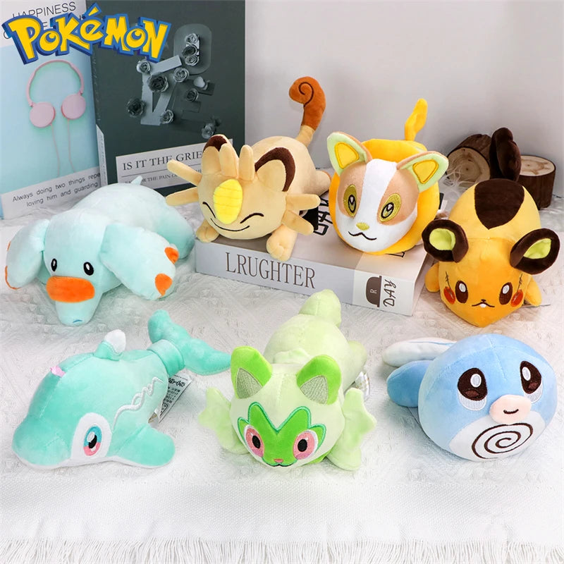 Pokemon Plush Toys Set – Soft Cubone, Palafin, Tinkatink, Grafaiai, Beedrill, Charcadet, Gengar & Duskull Dolls Birthday Gifts