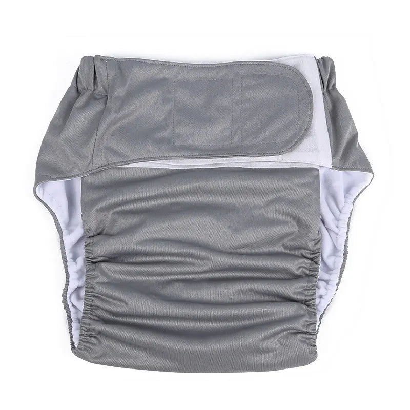 Reusable Adult Diaper – Large Washable Cloth Incontinence Pants for Elderly Men & Women