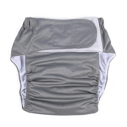 Reusable Adult Diaper – Large Washable Cloth Incontinence Pants for Elderly Men & Women