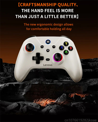Lenovo S02 Wireless Bluetooth RGB Controller - Multi-Function Gamepad for Nintendo Switch OLED, Switch Lite, PC & Mobile