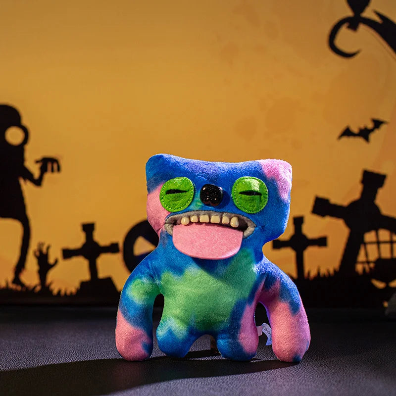 20CM Funny Ugly Monster Plush Doll - Cute Big-Toothed Stuffed Toy for Halloween, Collectors, and Gifts