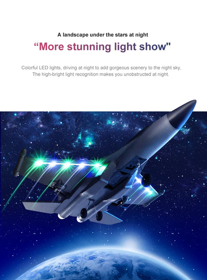G1 Drone Glider RC Aircraft – 3-Channel Electric Foam Airplane for Beginners & Professionals, Remote Control Hand-Throwing Plane