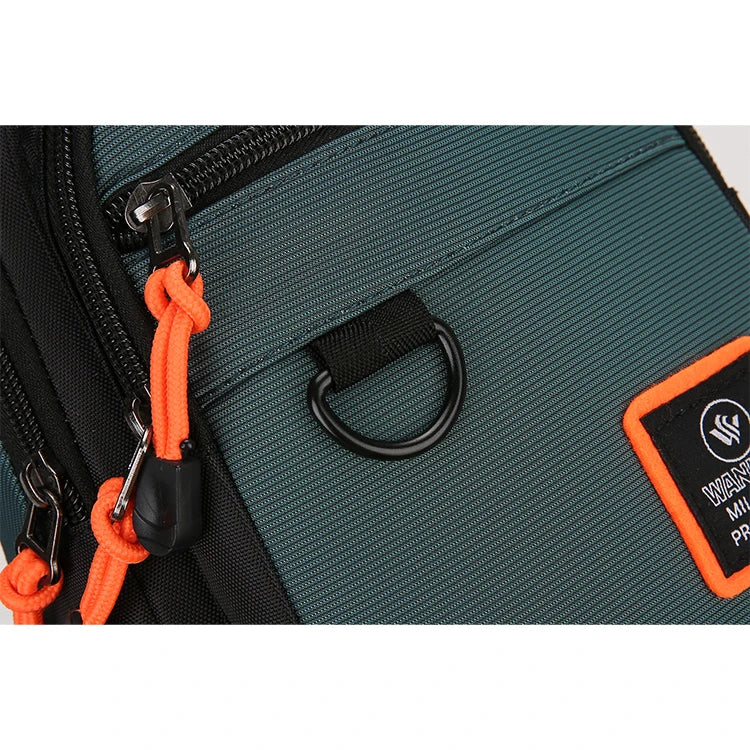 Men’s Outdoor Hiking & Cycling Shoulder Bag – Waterproof Sports Crossbody Chest Bag for Travel