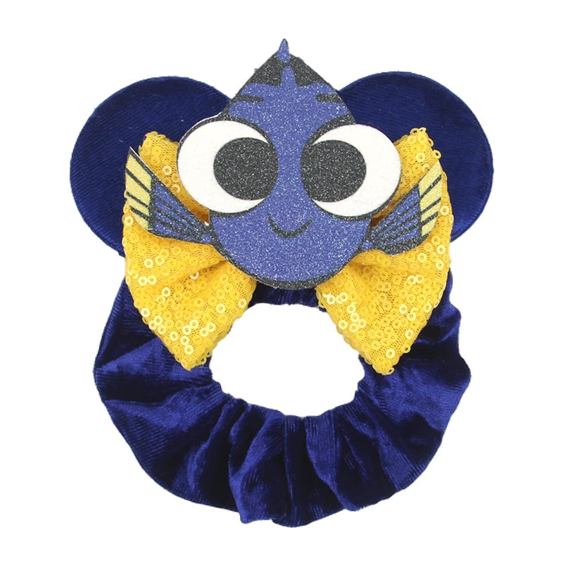 Velvet Mouse Scrunchies - Cute Elastic Ponytail Holders & Hair Accessories for Girls