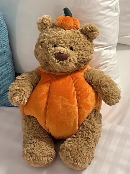 35cm Jellycat Fun Barcelona Bear Plush Toy – Cute Handheld Stuffed Doll, Cartoon Anime Gift for Kids’ Birthday