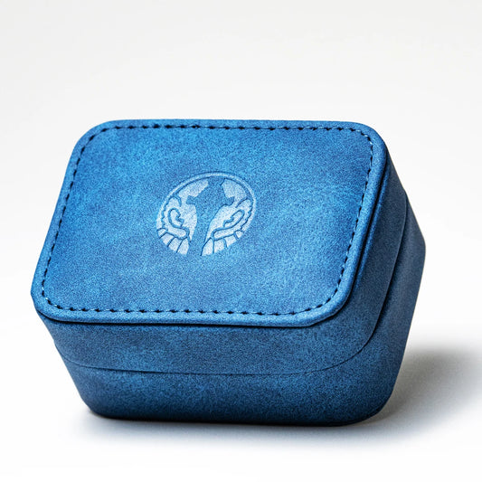 Angelears High-End Leather Earphone Case – Portable Storage Box for Headphones and Cable, Carrying Pouch for TIMELESS AE