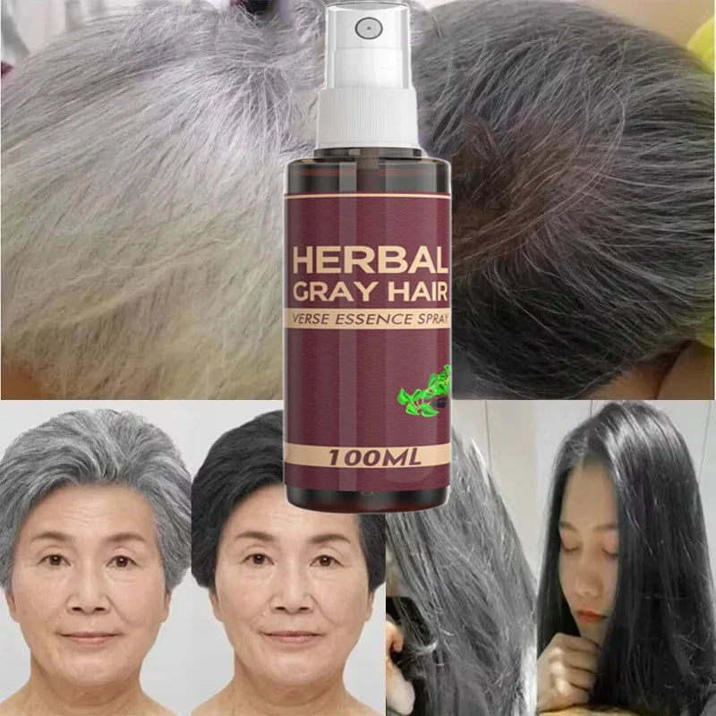White Hair Killer – Gray Hair Remover & Natural Hair Color Restorer in 7 Days