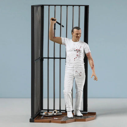 NECA Hannibal Lecter Action Figure — The Silence of the Lambs Horror Collectible Toy Doll
