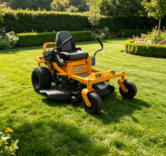 60-Inch Diesel Zero-Turn Lawn Mower - High-Speed Heavy-Duty Mower for Large Pastures & Lawns