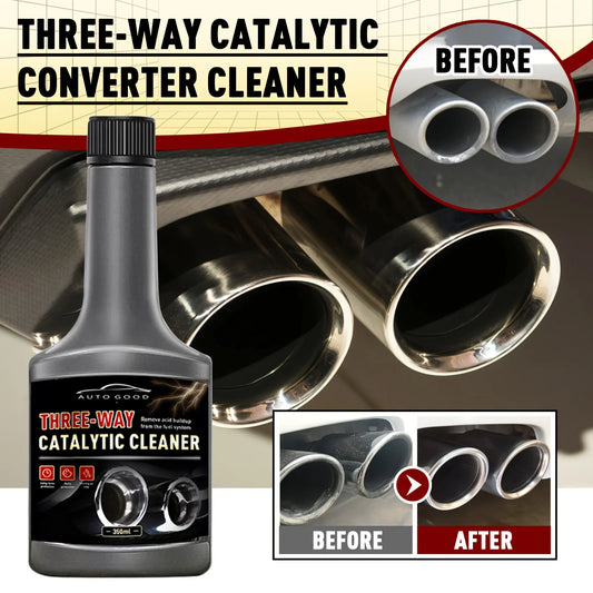 350ml Car Three-Way Catalytic Cleaner | Engine Cleaner for Exhaust Gas, Carbon Deposit Removal