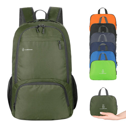 Lightweight Foldable Backpack - Waterproof Packable Daypack for Men & Women, Outdoor Travel, Hiking, Cycling & Camping Shoulder Bag