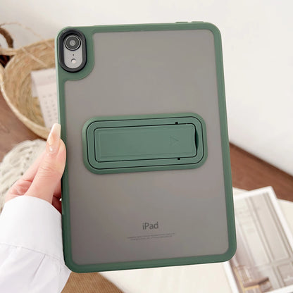 Matte Stand Case for iPad Air, Pro & Mini – Hard Kickstand Tablet Cover for 9.7" to 11" Models (4th-10th Gen)