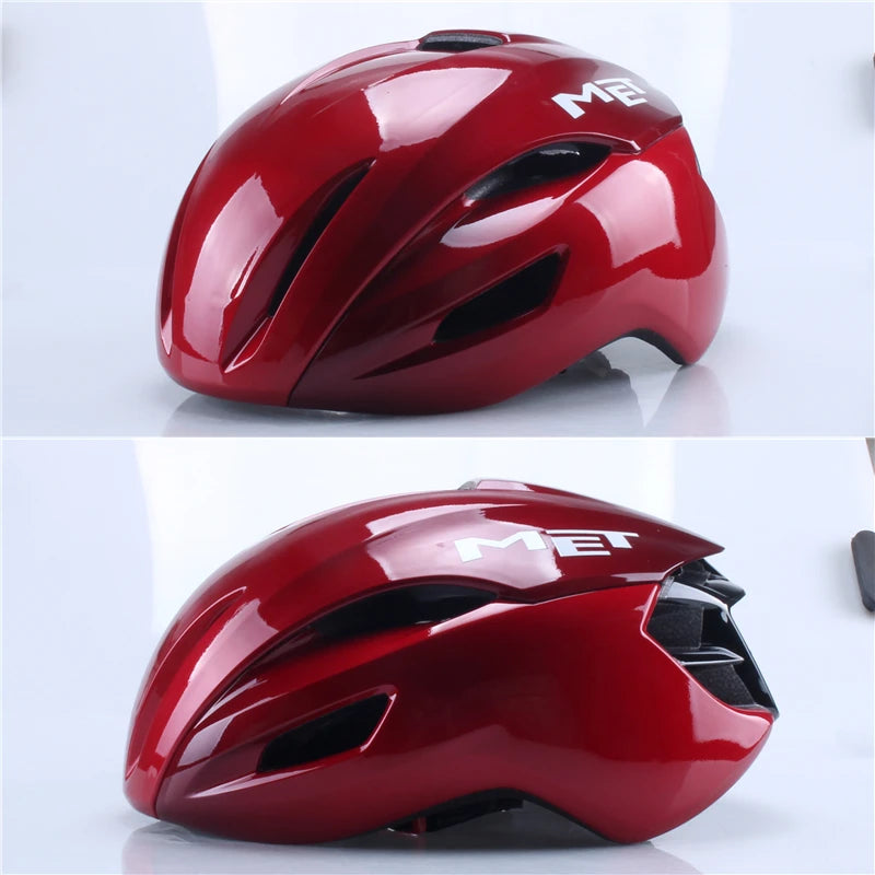 MET Manta Rresight Men's Cycling Helmet – MTB & Road Bike Helmet for Outdoor Sports, Speed Skating & Safe Riding
