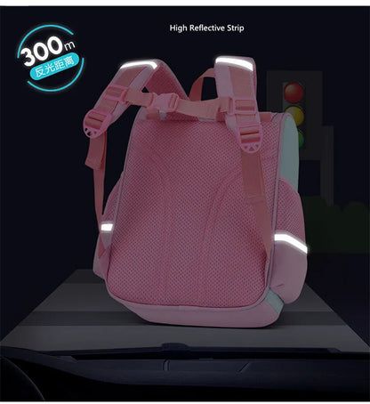 Fengdong Cute Little Girl School Bag - Animal Bookbag for Kids, Small Backpack for Elementary and Kindergarten Students
