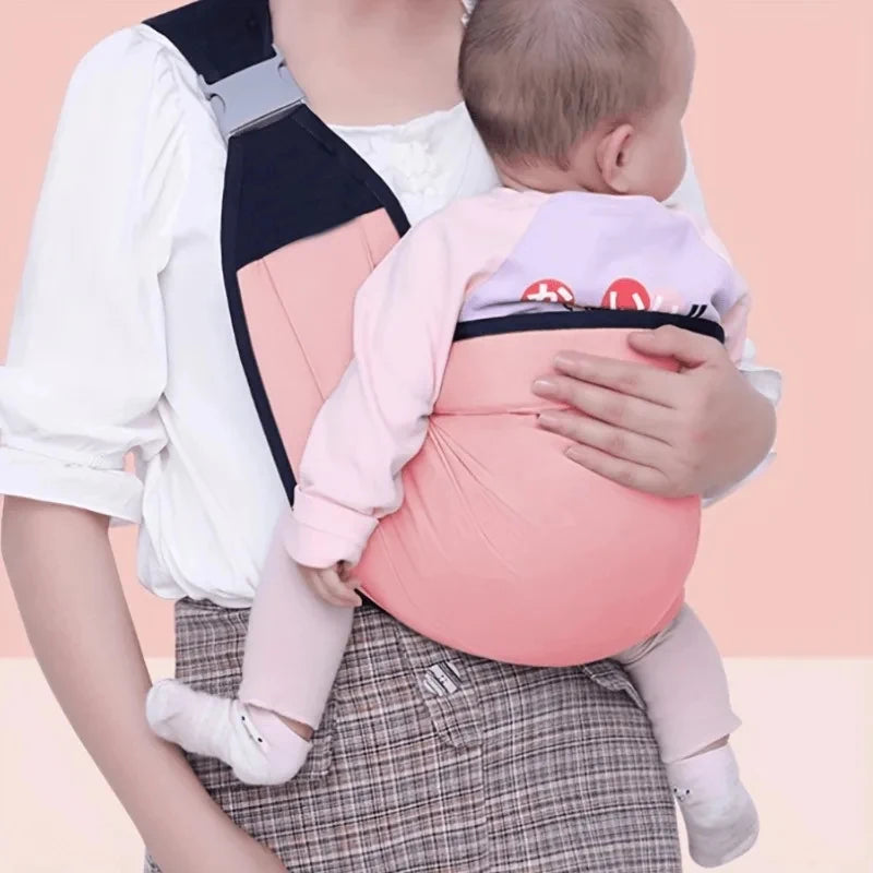 Ergonomic Baby Ring Sling Carrier - Multifunctional Portable Toddler Wrap for Everyday Carrying