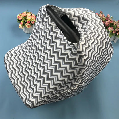 Baby Nursing Cover - Multi-Use Infant Car Seat Canopy Stroller High Chair Shopping Cart Privacy Cover