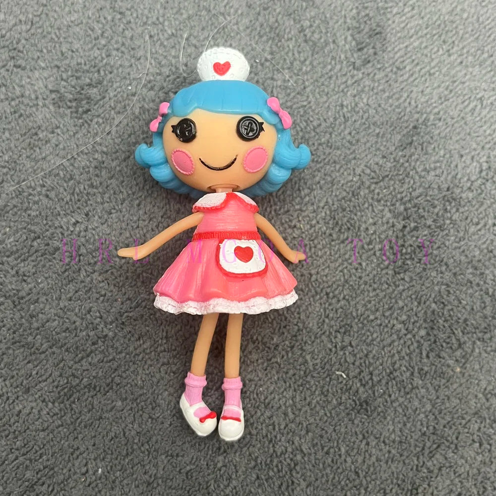 Lalaloopsy Little Sister & Pet Dolls - 8–10cm PVC Holiday Gift Collectible Toys