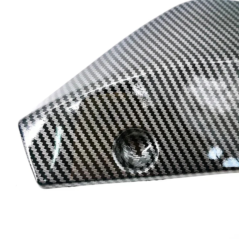 Universal Car Bumper Lip Spoiler - Carbon Fiber Style Splitter, Diffuser & Side Skirt Scratch Protector Extension