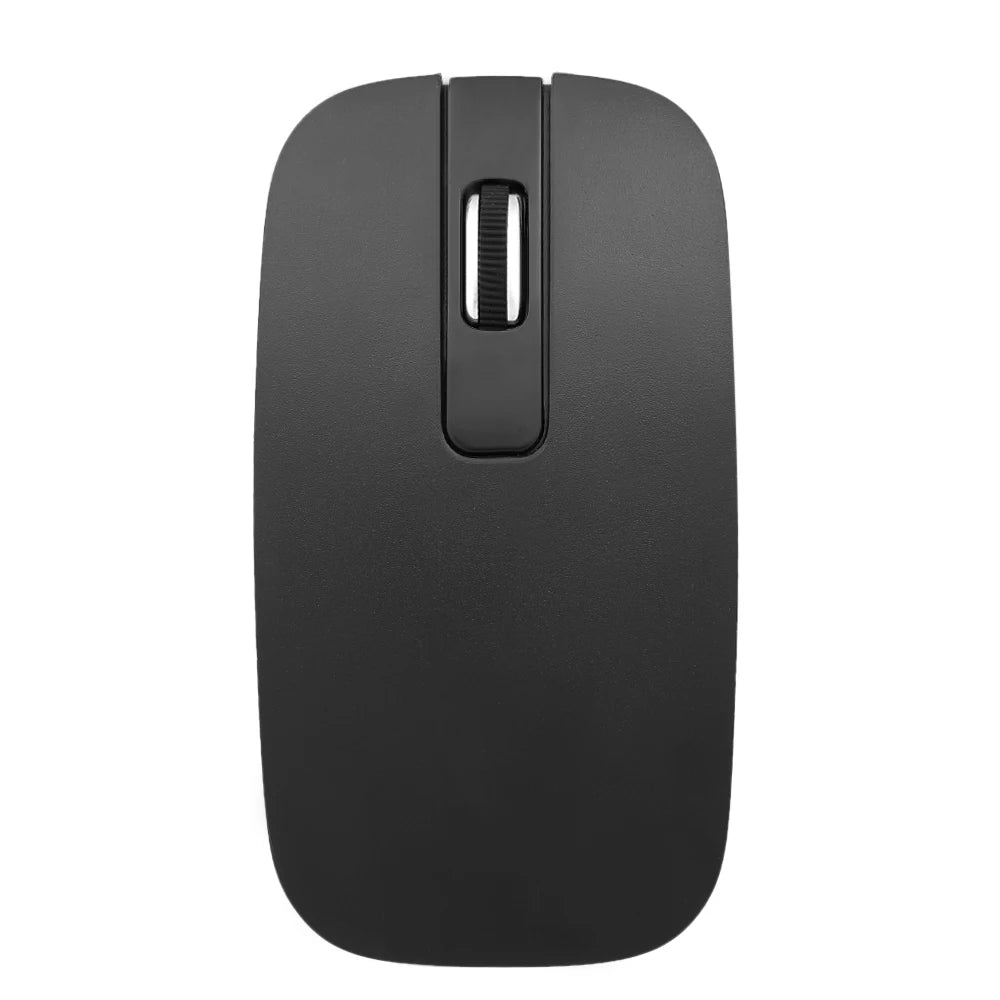 K-06 2.4G Wireless Keyboard and Mouse Combo – Plug and Play Black Set for Laptop