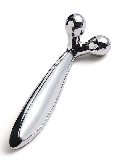 3D Y-Shape Face Roller Massager – Manual 360° Rotating Facial Lifting & Wrinkle Remover Tool for Skin Care